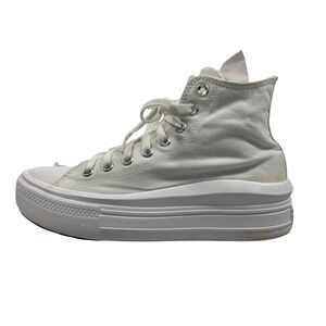 Converse Chuck‎ Taylor All Star Move Platform High Top Off White Women's Size 9